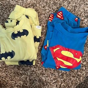 Toddler boy super hero pajamas